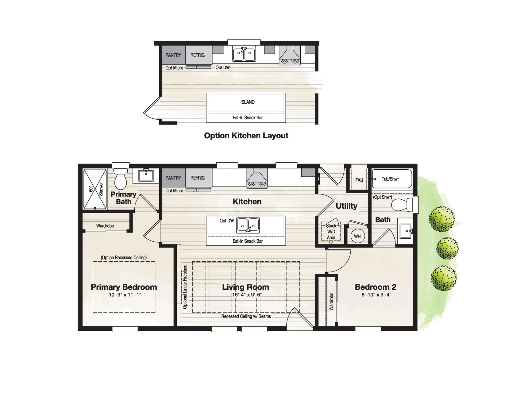 Coronado 2040A Floor Plan