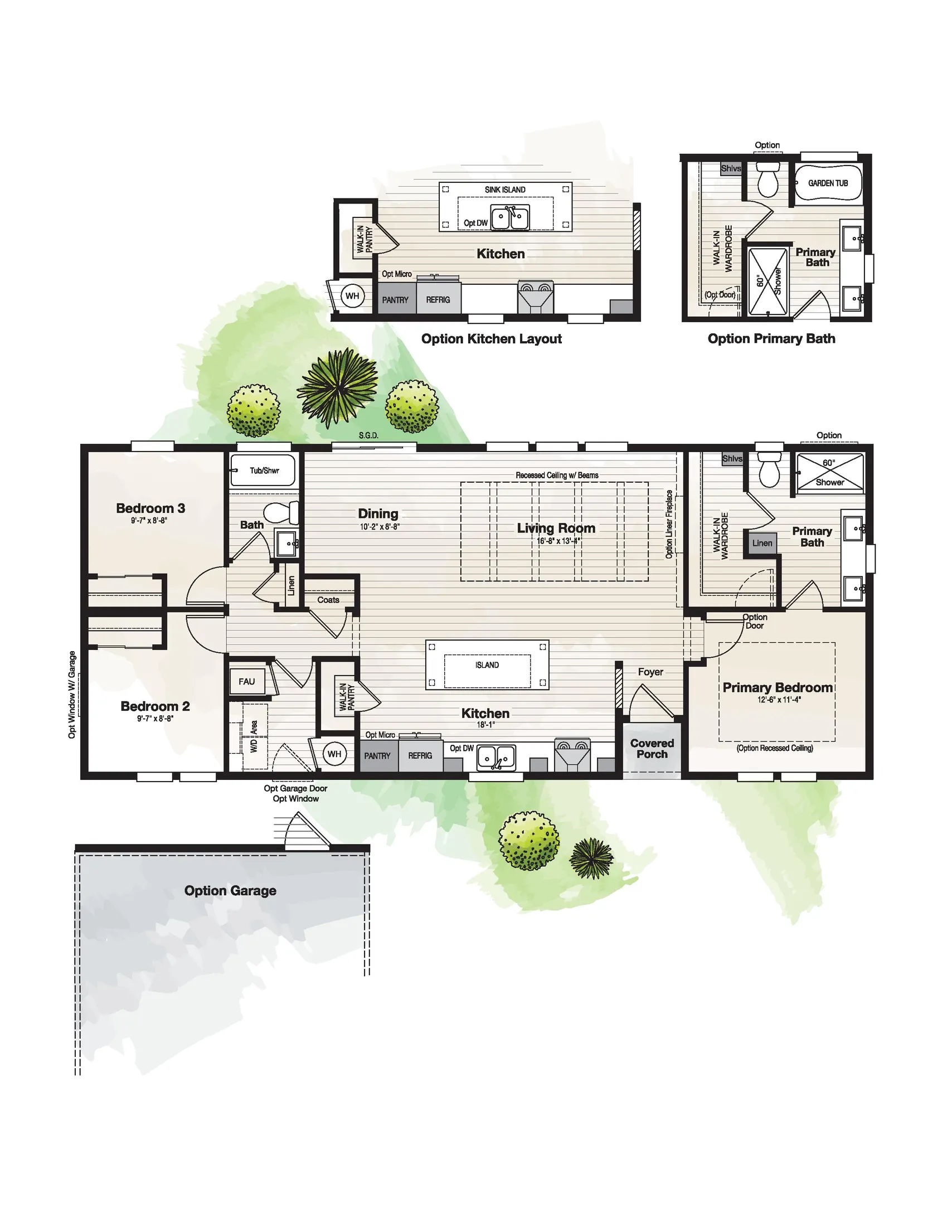 Coronado 2456C Floor Plan